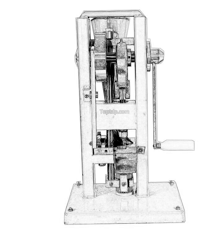 TDP-0 Manual Handheld pill press Machine  