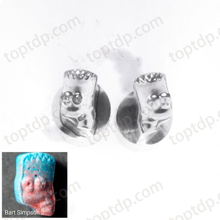 Bart Simpson Pill Press TDP molds | TOPTDP